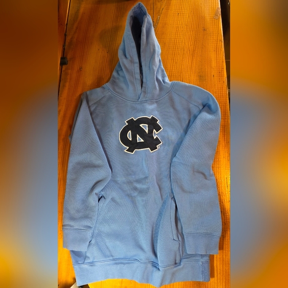 Womens Blue University Of NC Hooded Sweatshirt - Picture 1 of 4